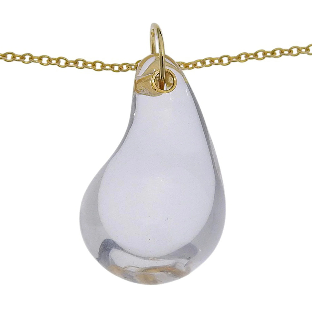 TIFFANY 18k Gold Teardrop Necklace - Picture 6 of 6